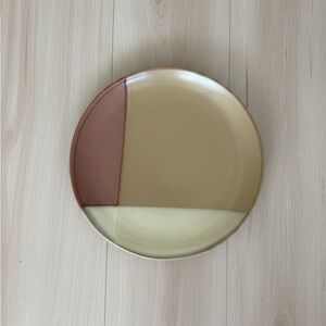 Gold Dust Sienna By Sango, Stoneware Chop Plate (L)